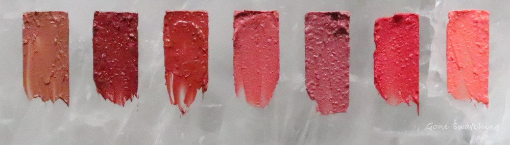 Adorn Cosmetics Natural Minera Lipstick Swatches. Gone Swatching xo