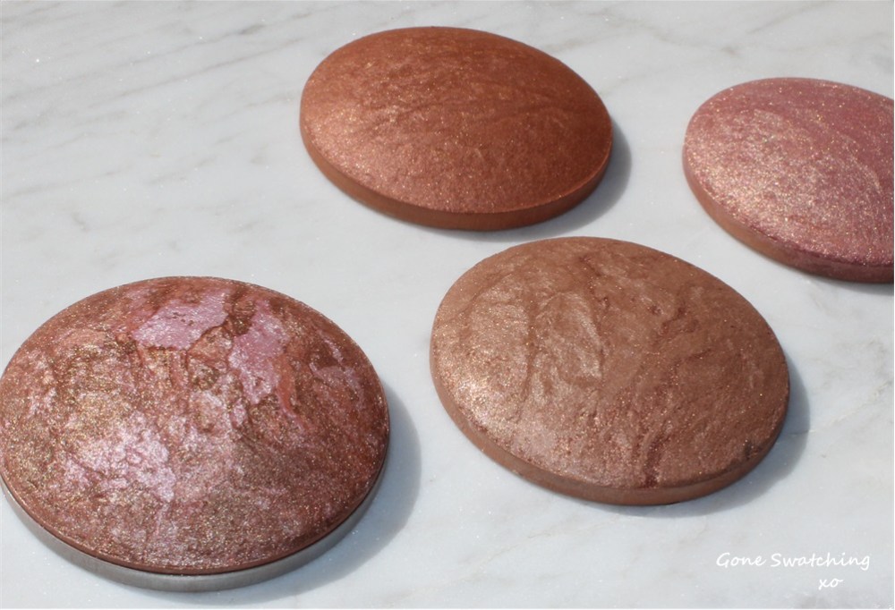 Vanity and Glamour Cosmetics Natural Baked Mineral Face Pans Review and Swatches