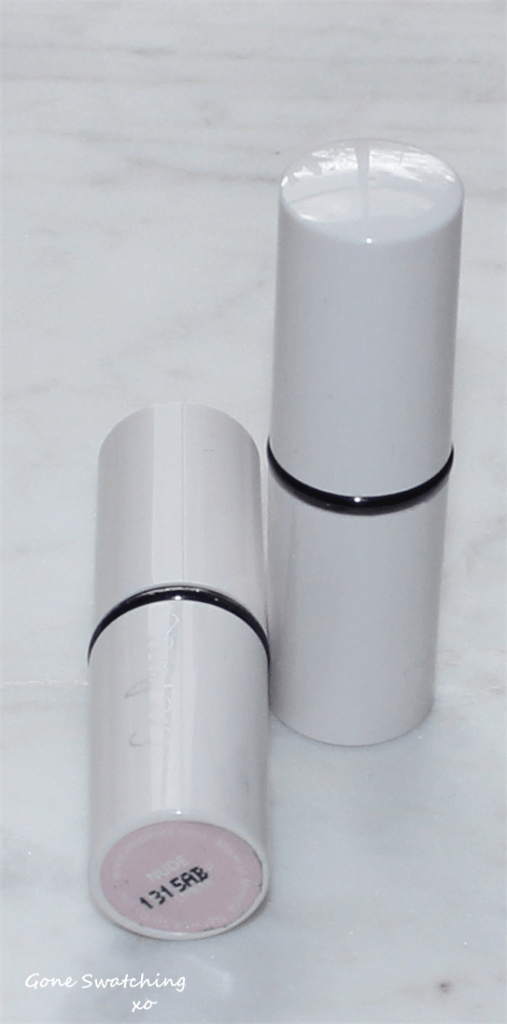 Ere Perez Rich Olive Oil Lipstick in Gala and Real Rosehip Lipbar in Nude - Review and Swatches. Gone Swatching xo