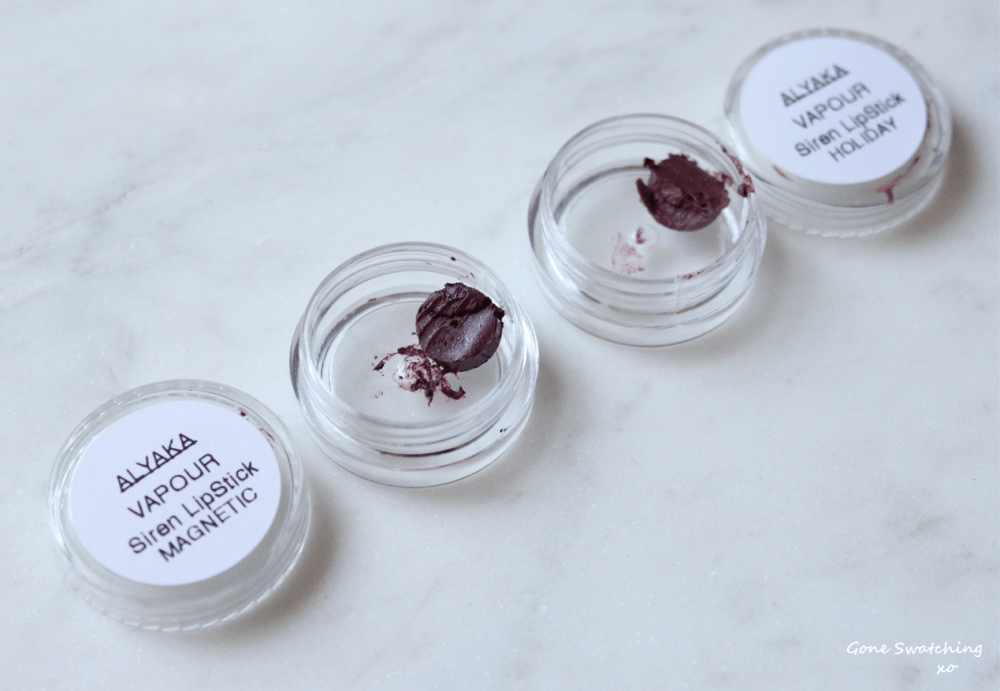 Vapour Beauty Siren Lipstick Review and Swatches - Magnetic and Holiday. Gone Swatching xo