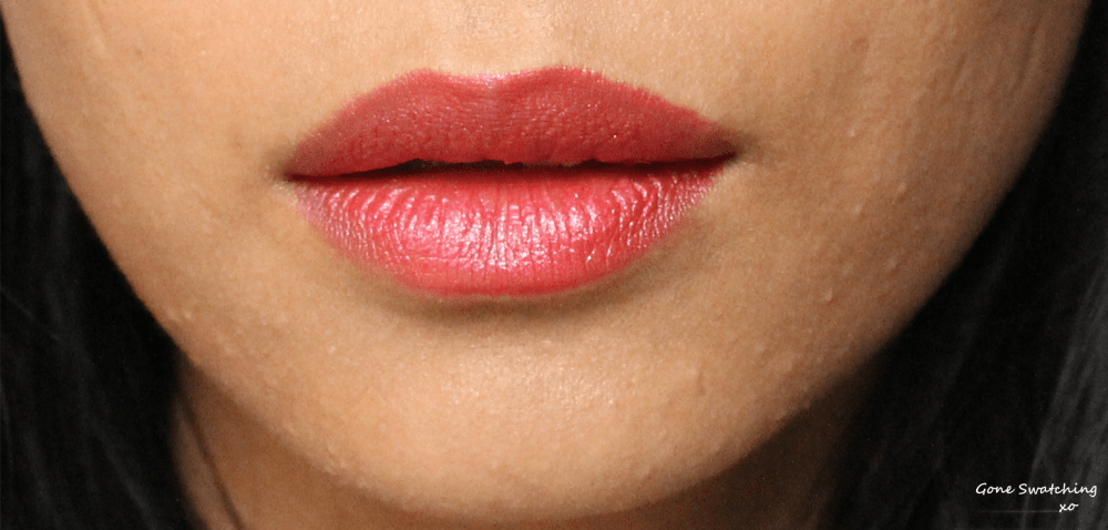 Axiology Lipstick Swatches - Attitude, Noble and Vibration. Gone Swatching xo