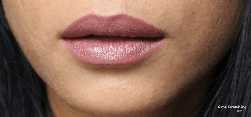 Au Naturale Cosmetics Su/Stain Matte Lip Stain Swatches - Marsala. Gone Swatching xo