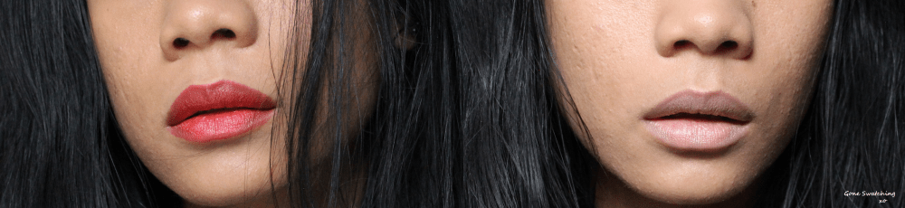 Au Naturale Cosmetics Eternity Lipstick Review and Swatches - Cha-Cha and Marrakesh. Gone Swatching xo