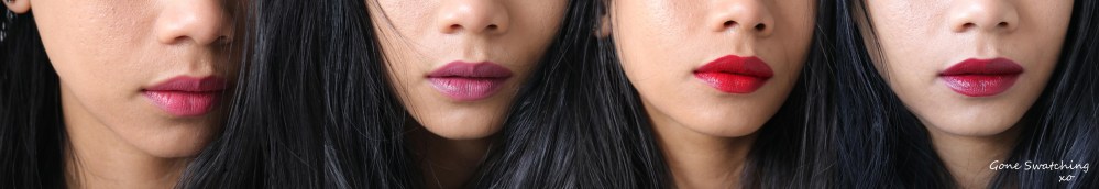 Fitglow Beauty Lip Cream Colours Swatches - Gone Swatching xo