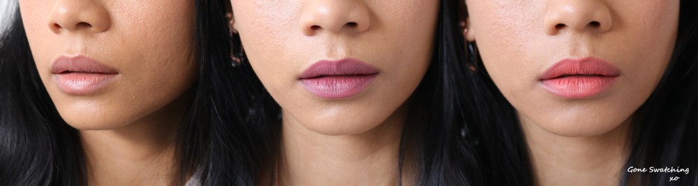 Nui Cosmetics Swatches - Nyree, Kura & Emere - Gone Swatching xo