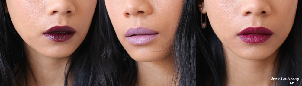 Nui Cosmetics Swatches - Tiare, Ruiha & Tempora - Gone Swatching xo