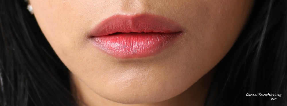 Gressa Lip Boost - Jolie swatch. Gone Swatching xo