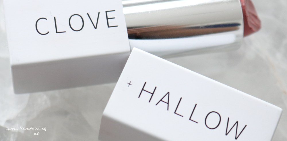 Clove+Hallow Lipstick swatches on Asian Skin. Packaging. Entire Collection. Vegan, all natural and non-toxic lipstick honest review. Gone Swatching xo
