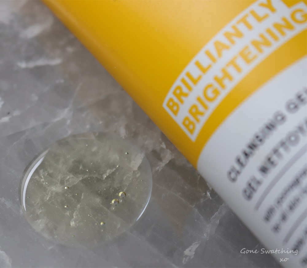 Acure-Skin-Care-Review.-Brilliantly-Brightening-Gel-Cleanser.-Gone-Swatching-xo