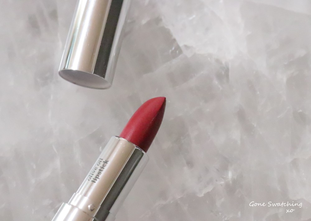 Ere Perez Olive Oil Lipstick Shade Cocktail. A Green Beauty Blogger's Review and Swatches. Gone Swatching xo