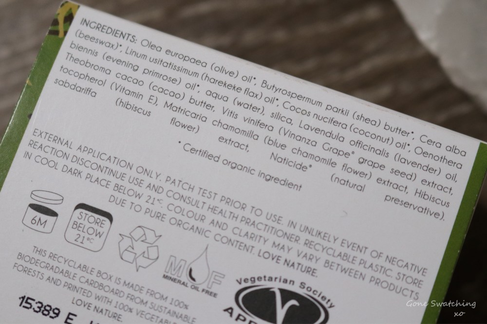 Antipodes skincare review. Grapeseed Butter Cleanser Ingredients. Gone Swatching xo