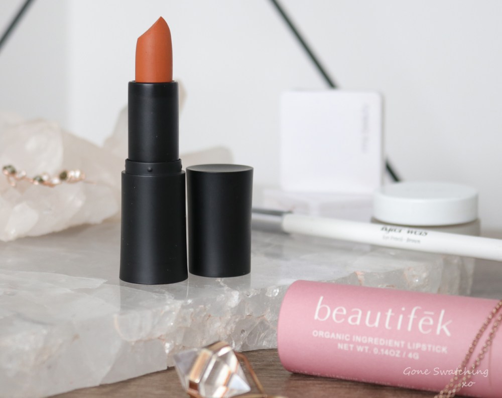 Beautifek Lipstick Review & Swatches. Amber, Ruby, Coral & Garnet. Gone Swatching xo