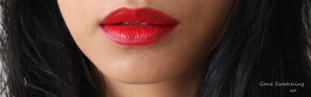 Ilia Beauty Colour Block High Impact Lipstick Review &amp; Swatches. Flame. Gone Swatching xo