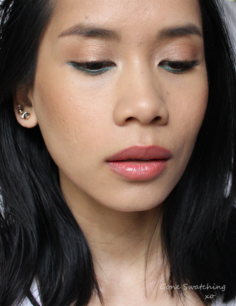 Ilia Beauty Tinted Lip conditioner In Paradise Lip swatch. Gone Swatching xo