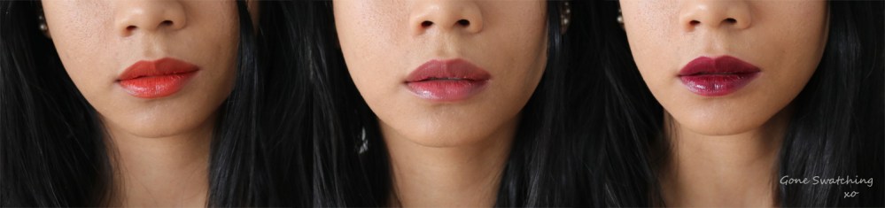 Elate Cosmetics Lipstick Review &amp; Swatches. Blaze, Vivacious &amp; Tantric. By Green Beauty Blogger Gone Swatching xo