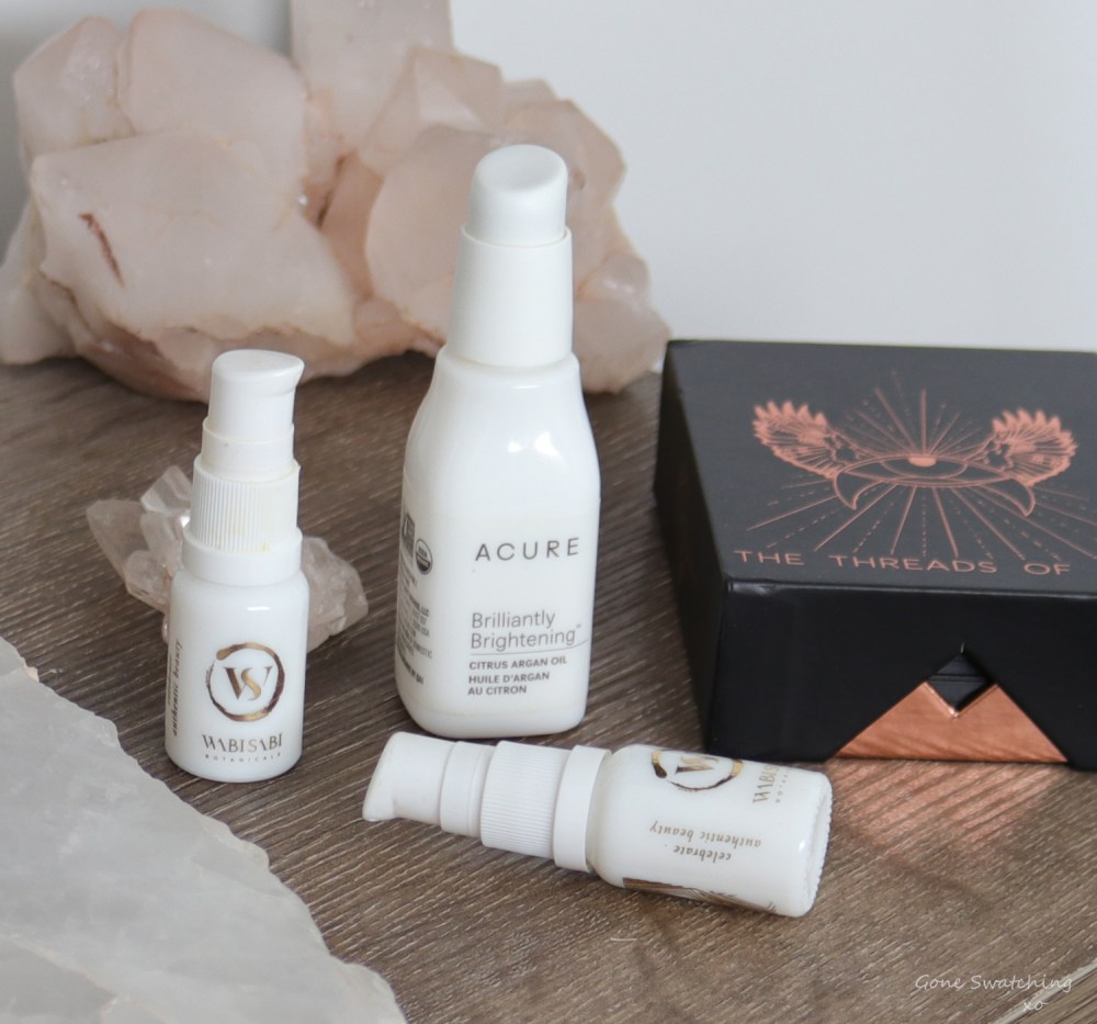 Natural &amp; Organic Skincare Empties. Wabi Sabi Botanicals - April 2019. By Green Beauty Blogger Gone Swatching xo