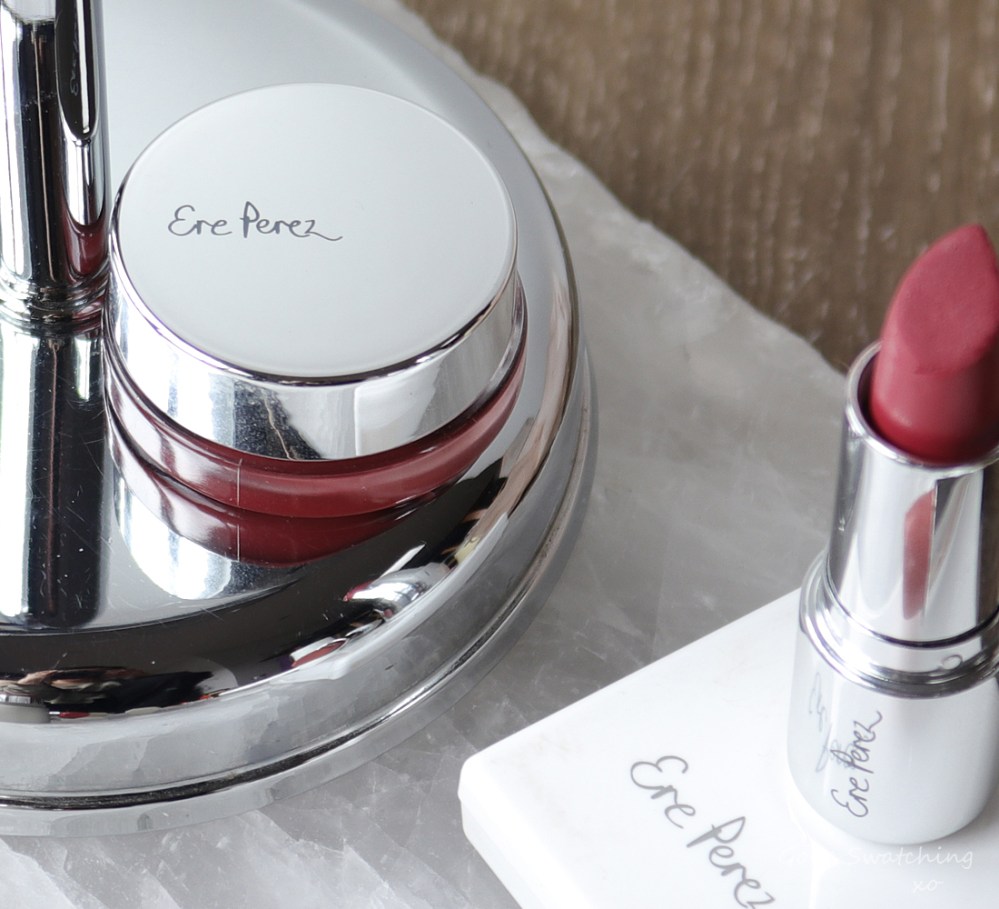 My 18 Favourite Organic &amp; Natural Lipstick Colours of 2019. Ere Perez Carrot Colour Pot in Hello. Gone Swatching xo