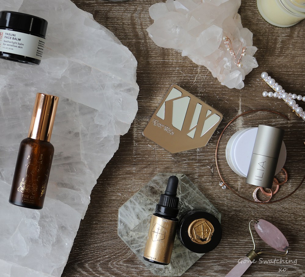 My Favourite Natural, Organic Luxury Skincare &amp; Makeup of 2019. Gone Swatching xo