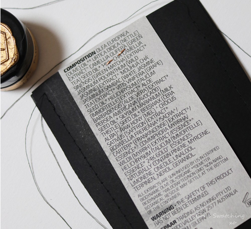 Lepaar Wholistic Skincare Review. Zen Matcha Night Serum. Green Beauty Blogger Gone Swatching xo