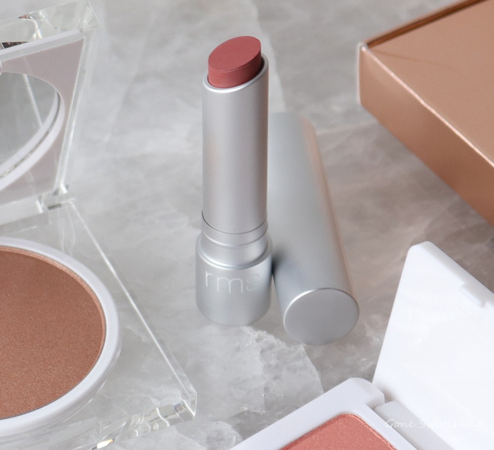 RMS Beauty Savannah Peach Collection Review. Wild with Desire Lipstick Monterey. Gone Swatching xo