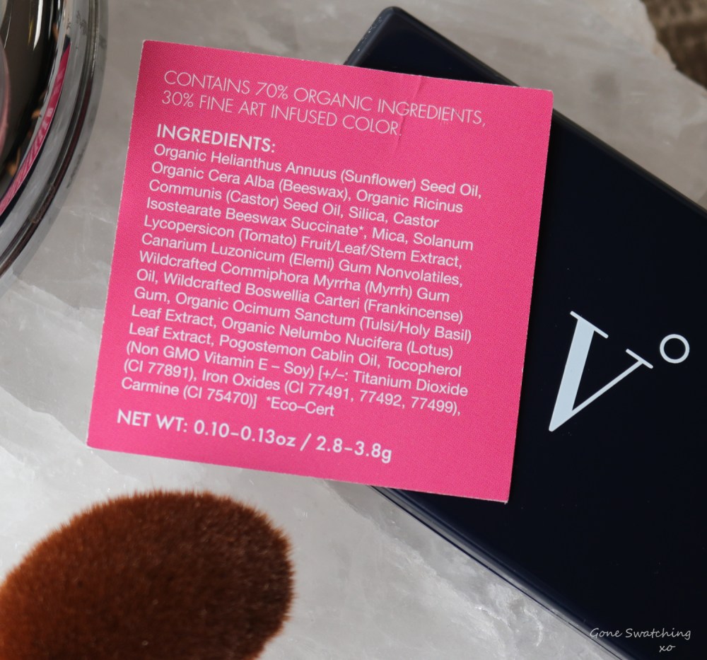 Vapour Organic Beauty Aura Multi-Use Blush in Eros Review &amp; Swatches. Gone Swatching xo