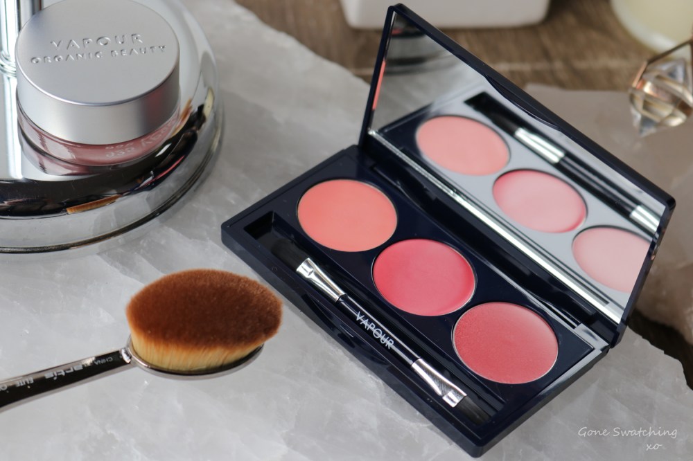 Vapour Organic Beauty Artist Multi Use Palette in Flame Review &amp; Swatches. Gone Swatching xo