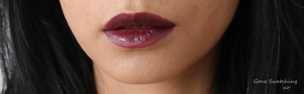 Elate Cosmetics Demure lip swatch on Asian skin. Gone Swatching xo
