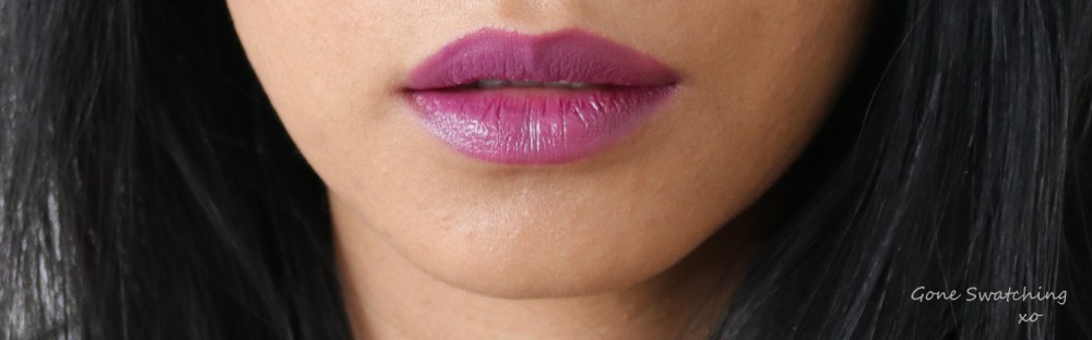 Elate Cosmetics Wild lip swatch on Asian skin. Gone Swatching xo