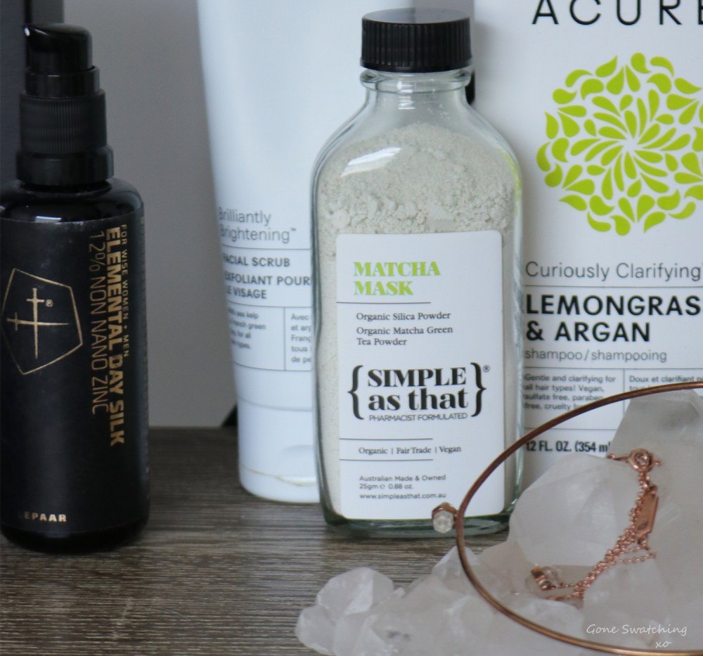 The Worst Natural &amp; Organic Skincare &amp; Makeup of 2019. Simple as That Match Face Mask. Gone Swatching xo