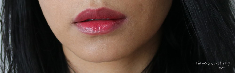 Ilia Beauty Tinted Lip conditioner review & swatches. Bang Bang. Gone Swatching xo