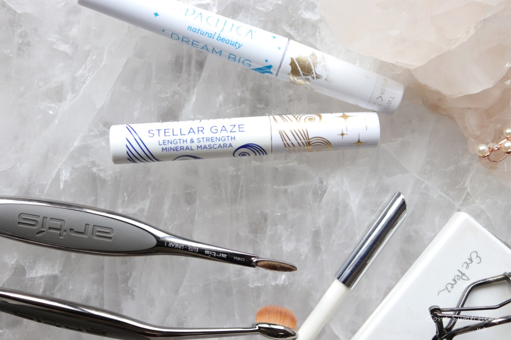 Pacifica Beauty Stellar Gaze Length & Strength Mineral Natural and Non-toxic Mascara, Dream Big 7-in-1 Mascara Review. Gone Swatching xo