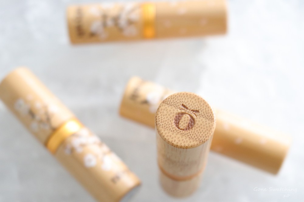 Noyah Lipstick Swatches on asian skin. Wink, Smoke, Desert Rose, Dolled Up, Empire Red, Malbec & Currant. Gone Swatching xo