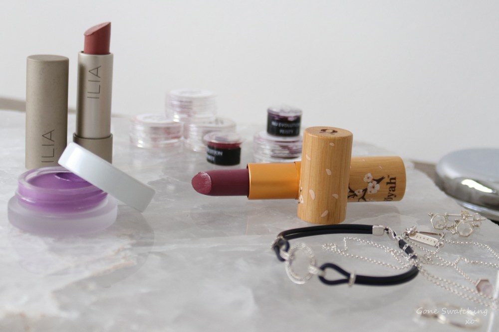 9 Organic, Natural & Non-toxic Purple lipsticks. Gone Swatching xo