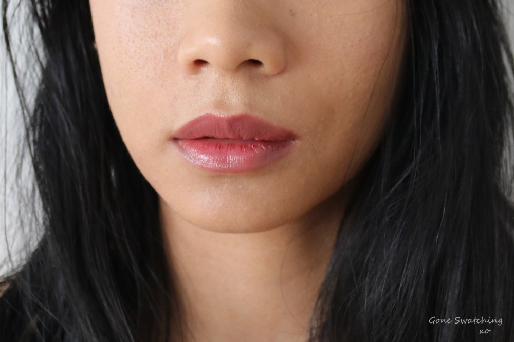 Elate Beauty Natural Lipstick Lip Swatch Vivacious. Gone Swatching xo