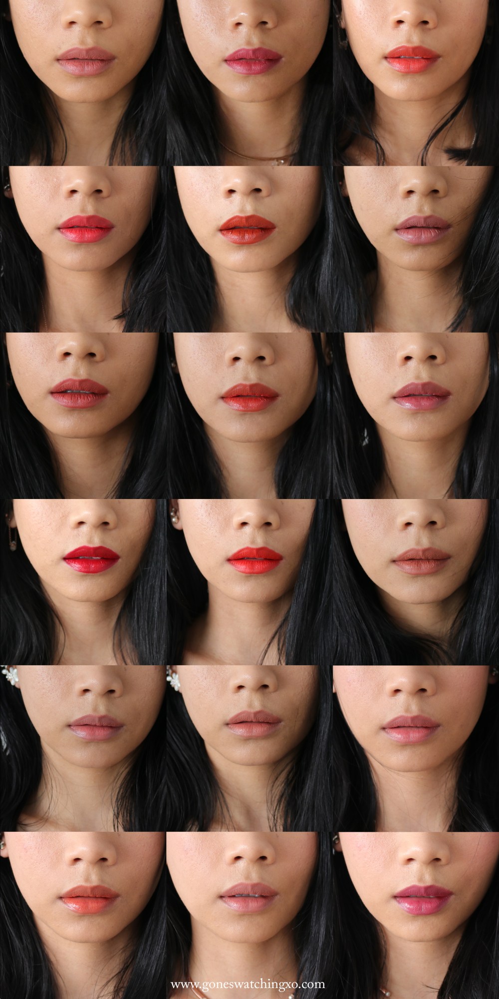 My 18 Favourite Organic & Natural Lipstick Colours of 2019. Gone Swatching xo