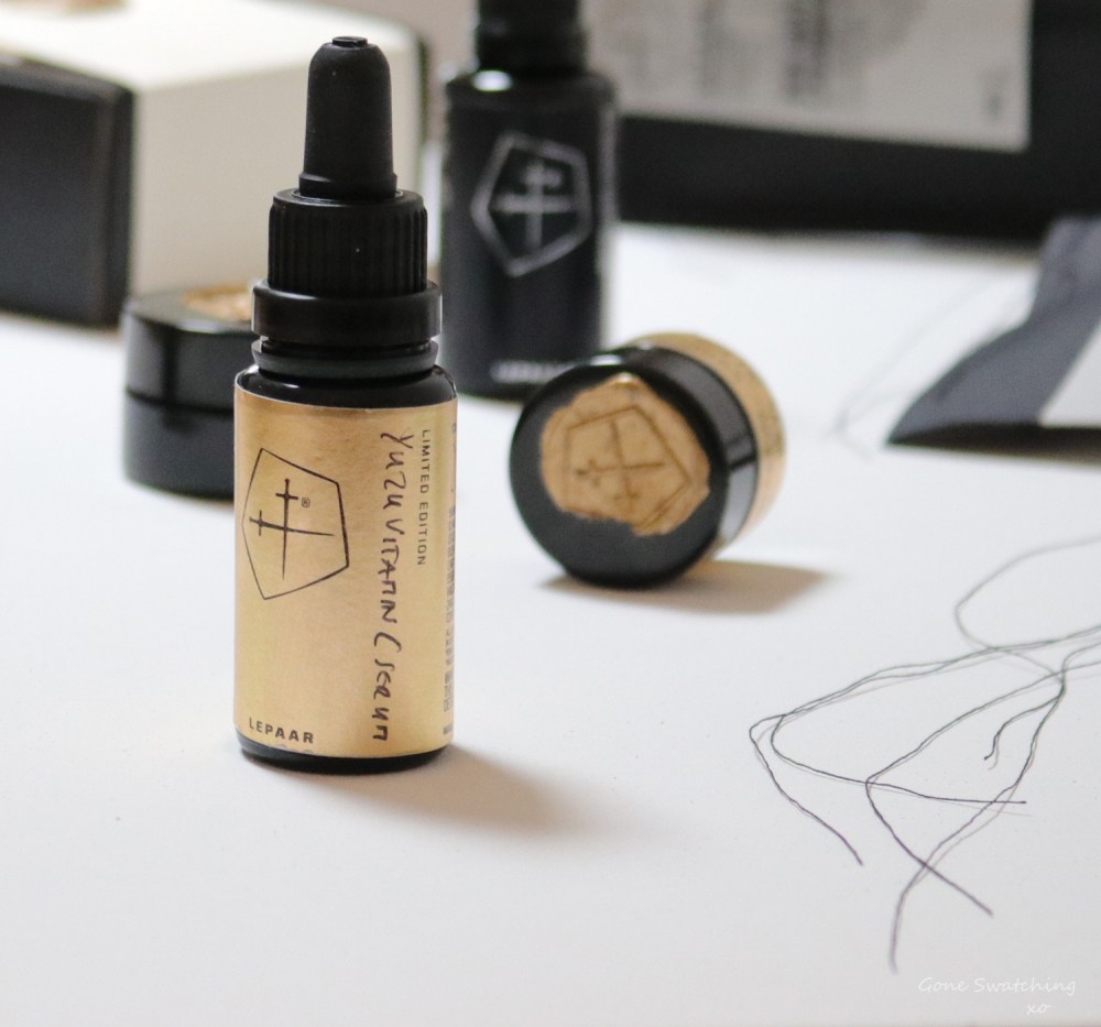 Lepaar Wholistic Skincare Review. Organic Yuzu Vitamin C serum. Green Beauty Blogger Gone Swatching xo