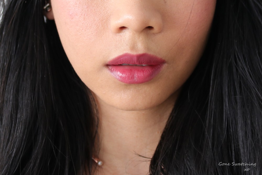 Ilia Multi-Stick Review & Swatches. A Fine Romance Lip & Cheek Swatch. Gone Swatching xo