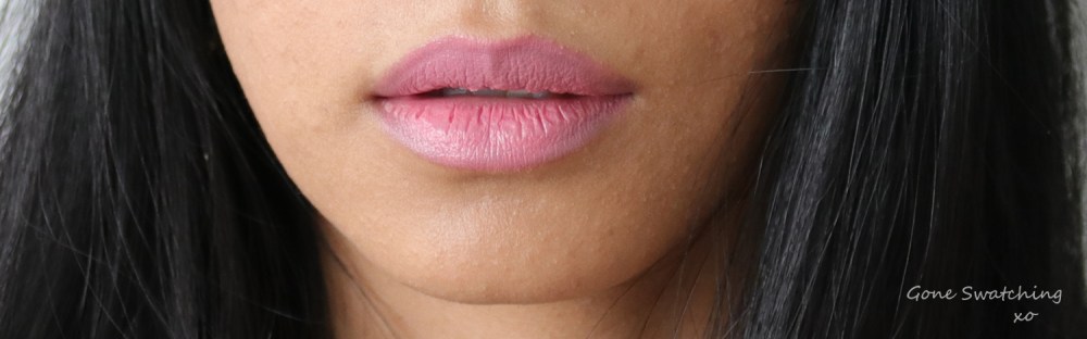 Noyah Lipstick Swatches. Desert Rose. Gone Swatching xo