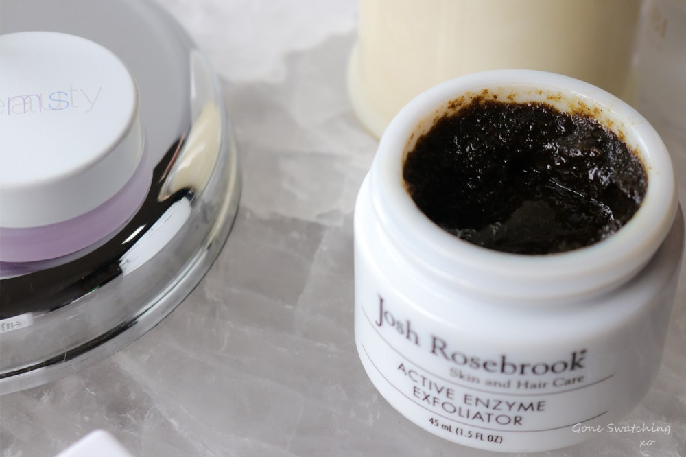 Josh Rosebrook Organic Active Enzyme Exfoliator Review. Gone Swatching xo