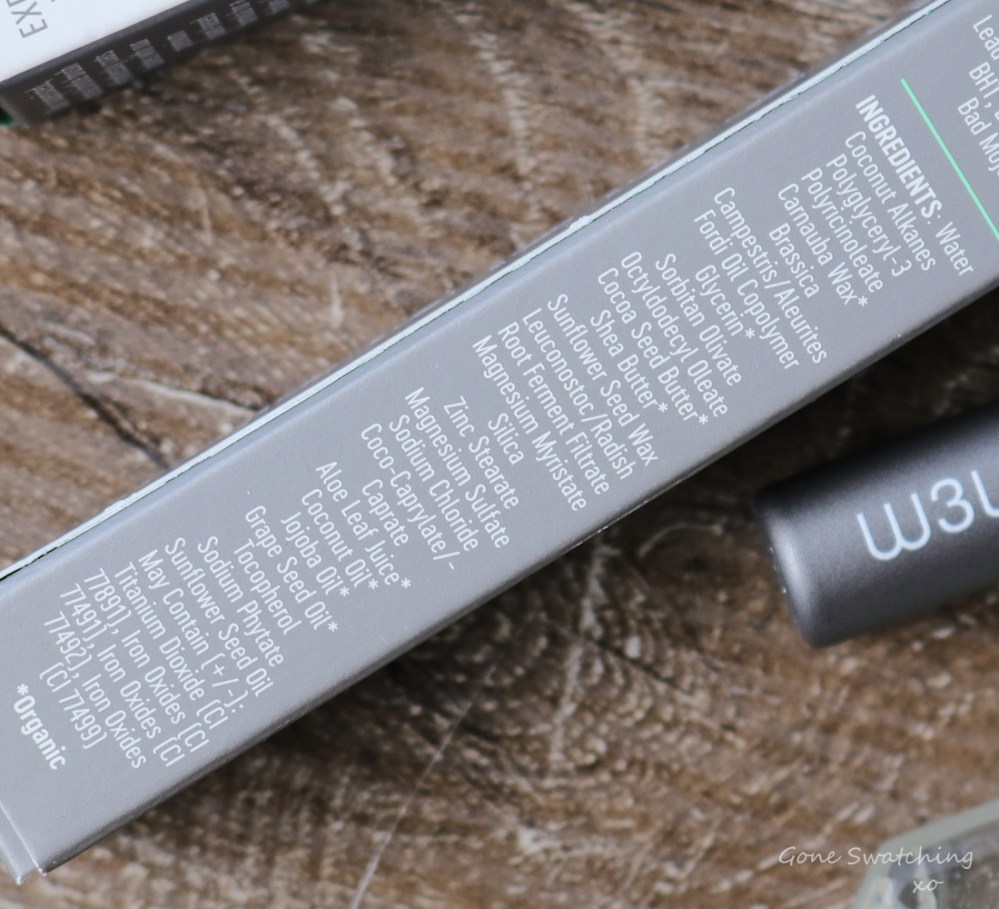 W3LL People Expressionist Brow Gel 3 Dark Brown Review & Swatches. Ingredients. Green Beauty Blogger Gone Swatching xo
