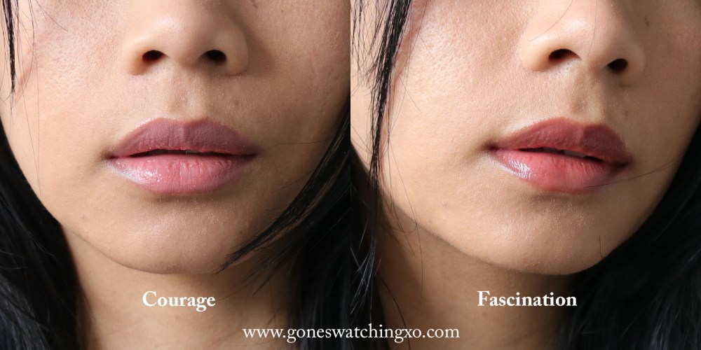 Kjaer Weis Lipgloss Review & Swatches. Courage & Fascination. Australian, Asian Beauty Blogger Gone Swatching xo