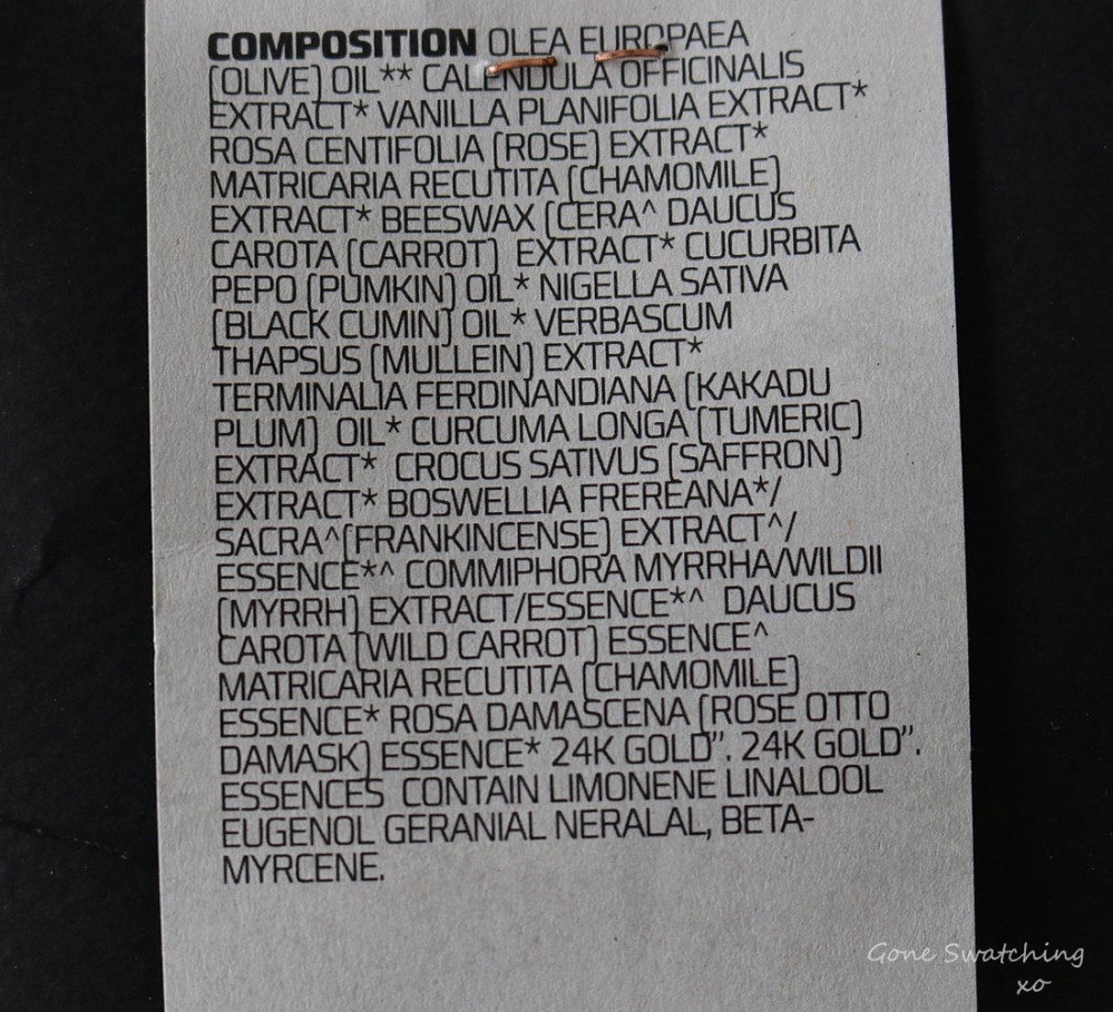 Luminous Face Balm Review. Moisture Lock &amp; Stress Recovery. Ingredients. Green &amp; Non-toxic Beauty Blogger Gone Swatching xo