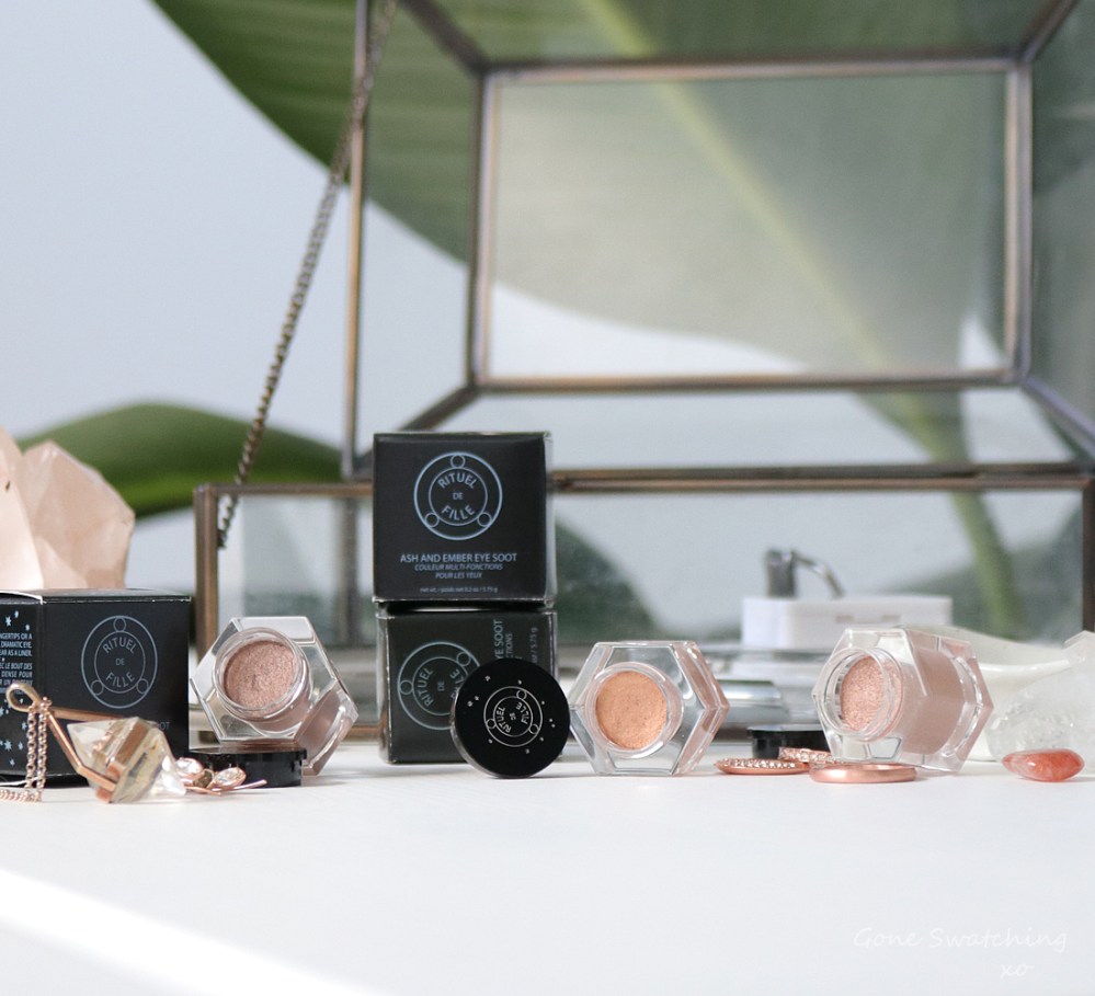 Rituel de Fille Ash & Ember Eye Soot Divinus, Sigil & Half Light. Australian Green, Natural Beauty Blogger Gone Swatching xo