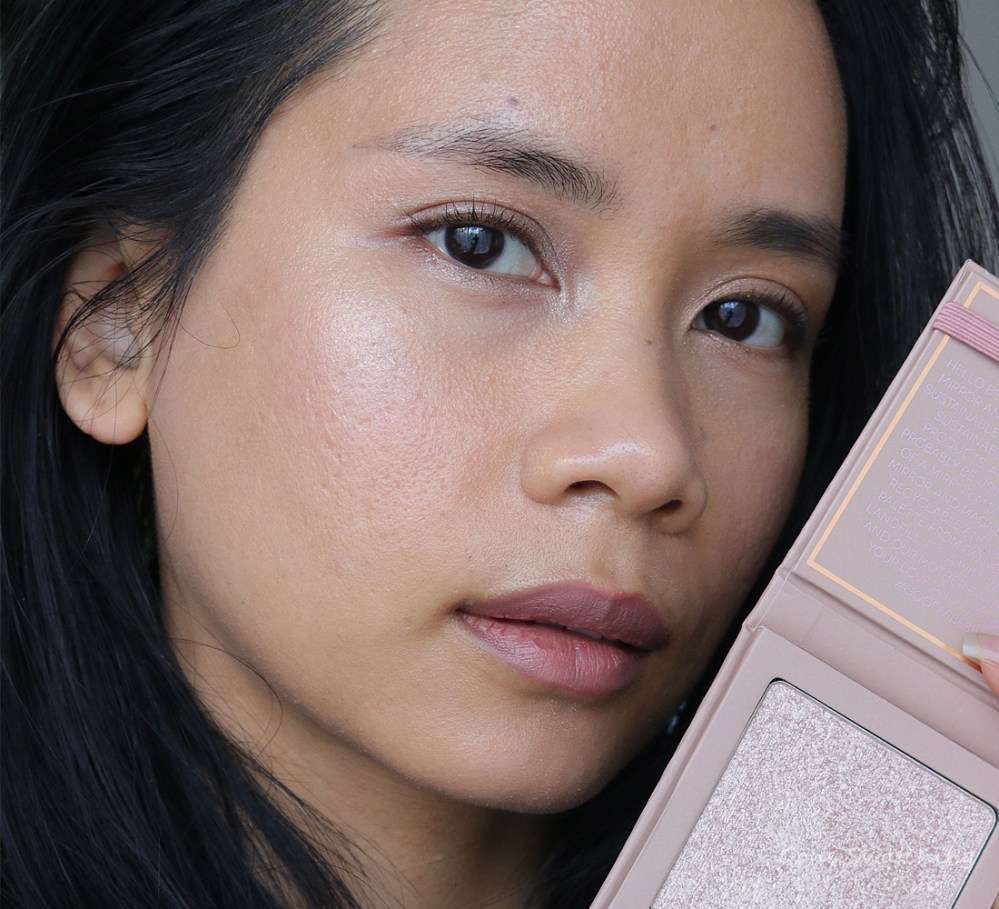 Athr Beauty Supernova Crushed Pure Diamond Highlighter Swatches on Asian skin. Aether Beauty. Gone Swatching xo