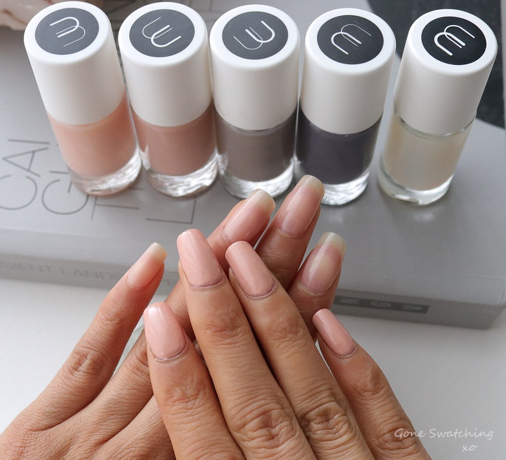 Nailmatic Aqua Nail Polish Review &amp; Swatches. Anzu &amp; Haley Swatches. Green Beauty Blogger Gone Swatching xo