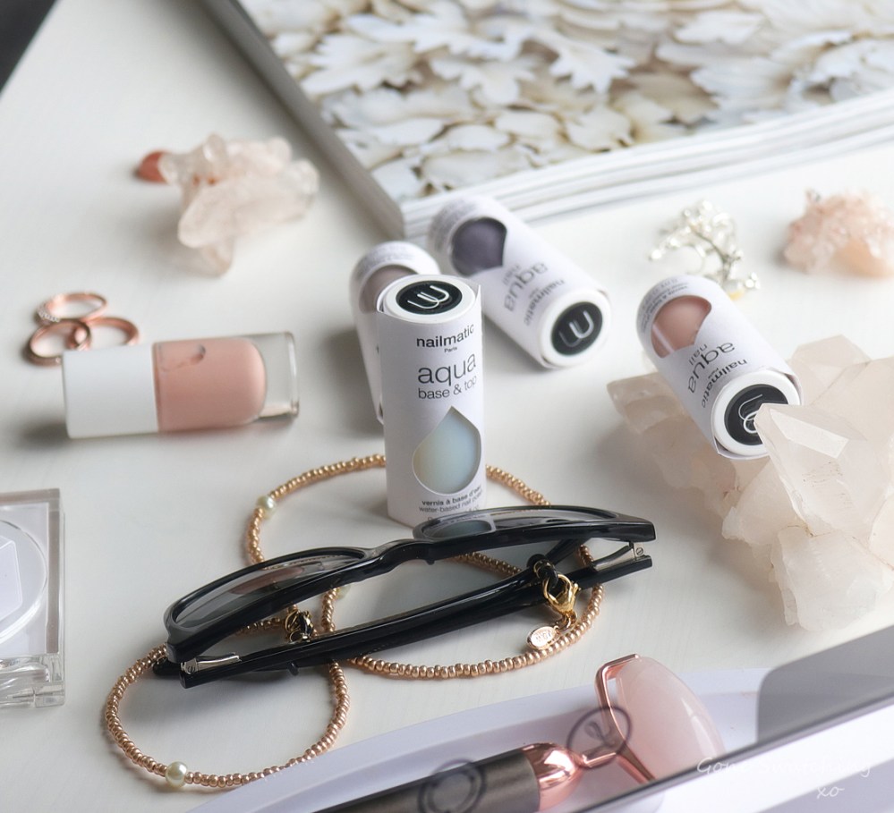 Nailmatic Aqua Nail Polish Review &amp; Swatches. Water based, odour free Nail Polish. Cruelty Free &amp; Vegan. Green Beauty Blogger Gone Swatching xo