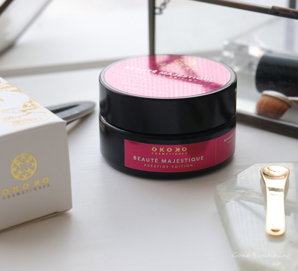 Okoko Cosmétiques Review - Beauté Majestique Cleanser &amp; AHA exfoliant. Gone Swatching xo
