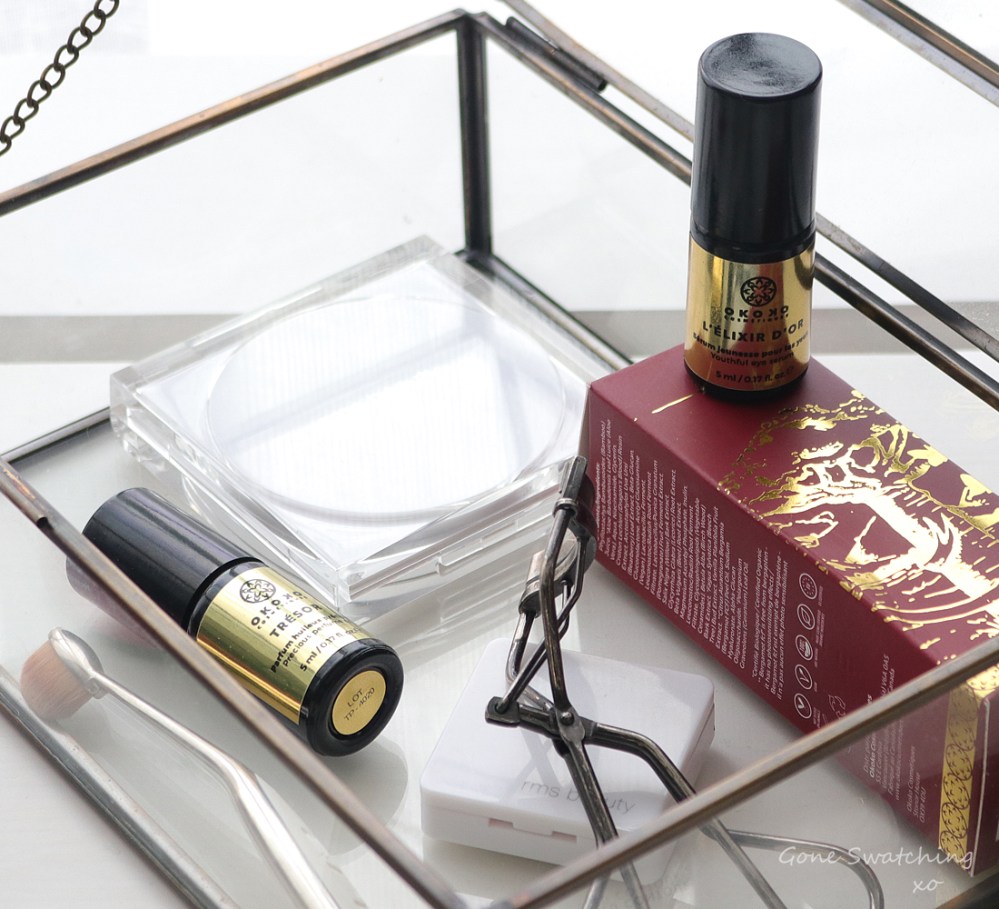 Okoko Cosmétiques Review - Beauté Majestique Cleanser &amp; exfoliant, Elixir D'or &amp; Tresor Perfume Oil. Natural &amp; Organic Beauty Blogger Gone Swatching xo