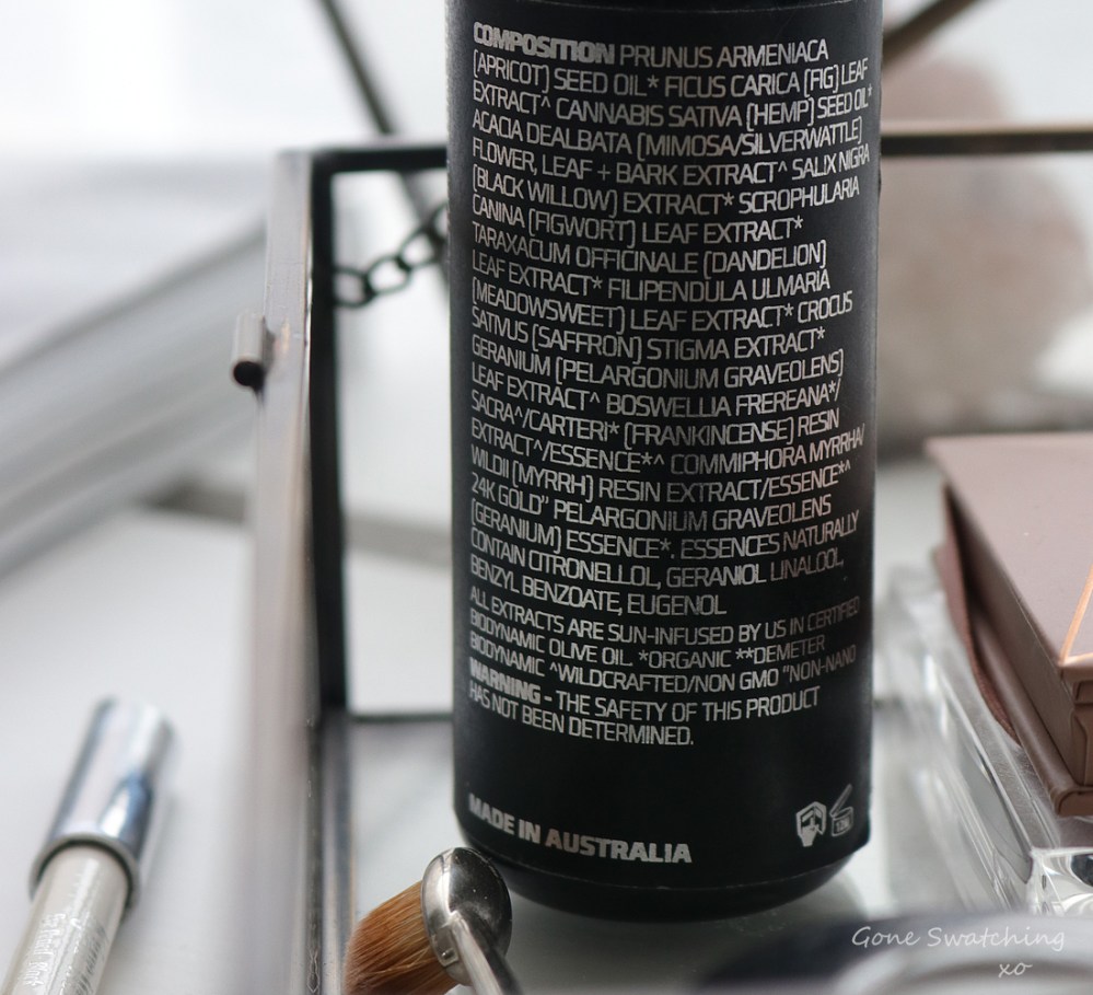 Lepaar Wholistic Skincare Review. Deep Cleansing Purifying Oil Ingredients. Australian Luxury Organic Skincare. Gone Swatching xo