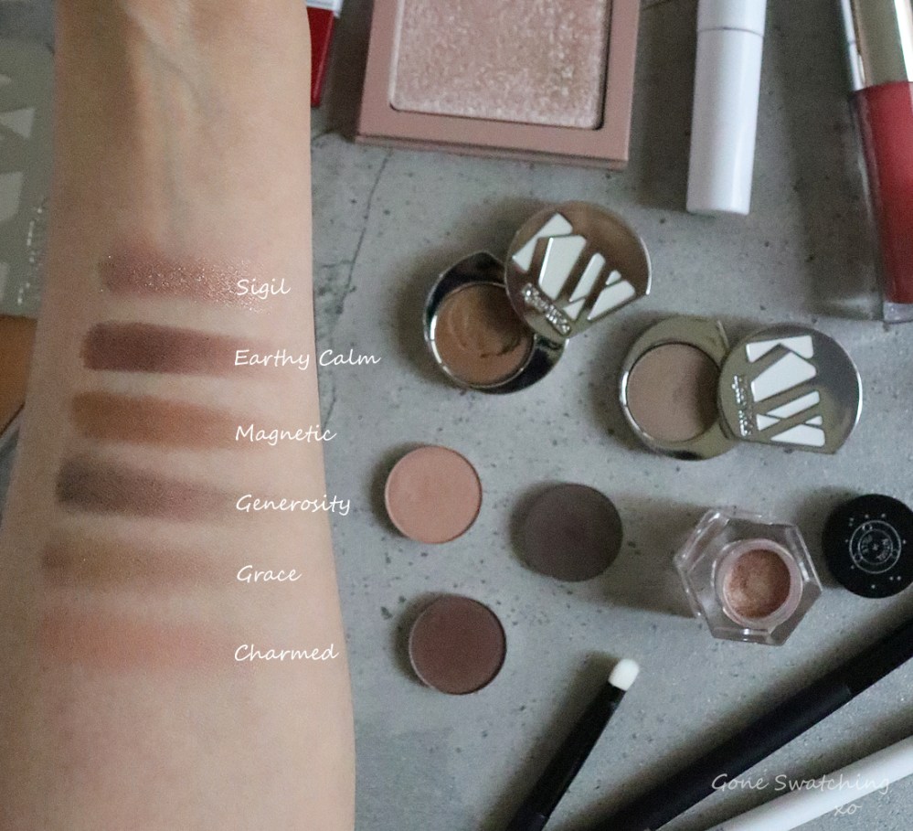My Organic &amp; Natural Eyeshadow Picks for My Wedding. Green Beauty Blogger &amp; Lipstick Swatches Gone Swatching xo